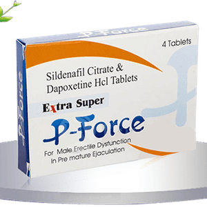 印度雙效超級威而鋼Extra P-Force 4粒装