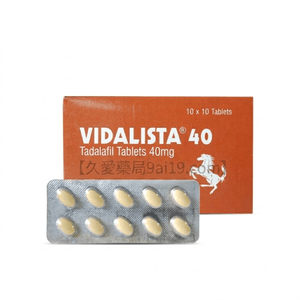 犀利士學名藥 40mg Vidalista 40  他達拉非10顆 36小時持久效能的男性自信之選